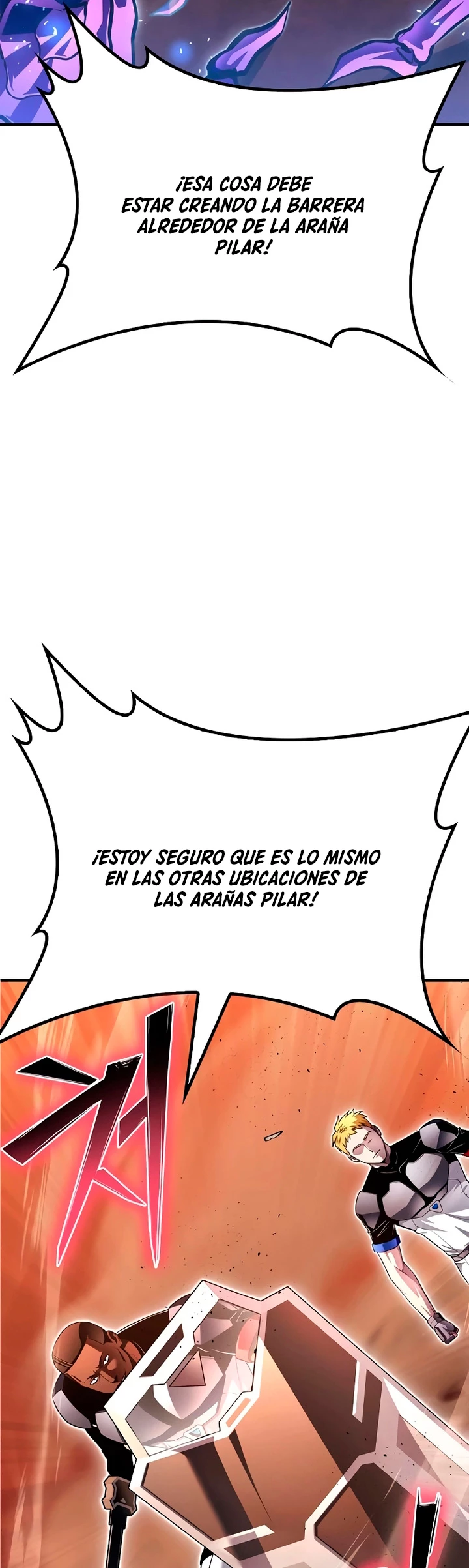 Campo de Batalla Super Humano capítulo 115, página 37