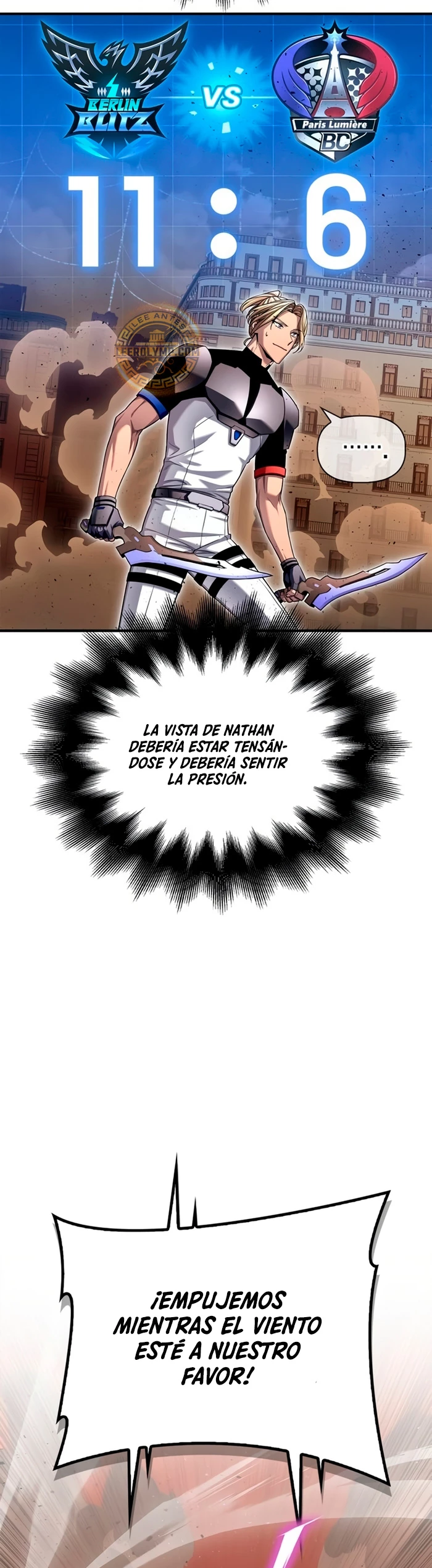 Campo de Batalla Super Humano capítulo 116, página 40
