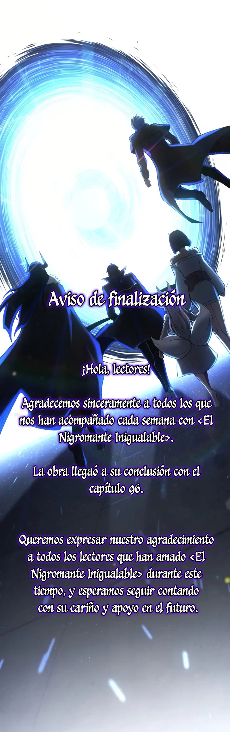 El nigromante inigualable capítulo 96.05, página 1