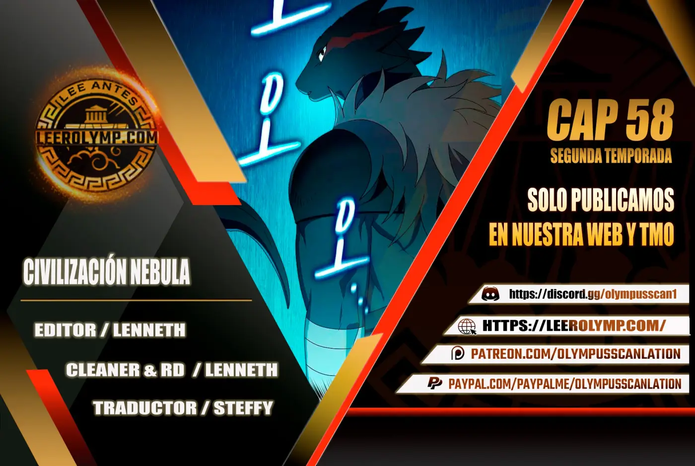Civilización Nebula capítulo 58, página 1