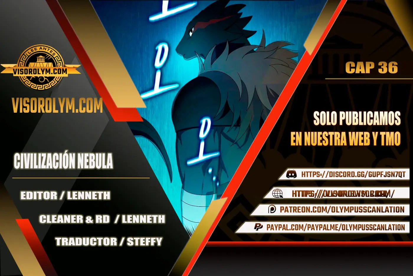 Civilización Nebula capítulo 36, página 1