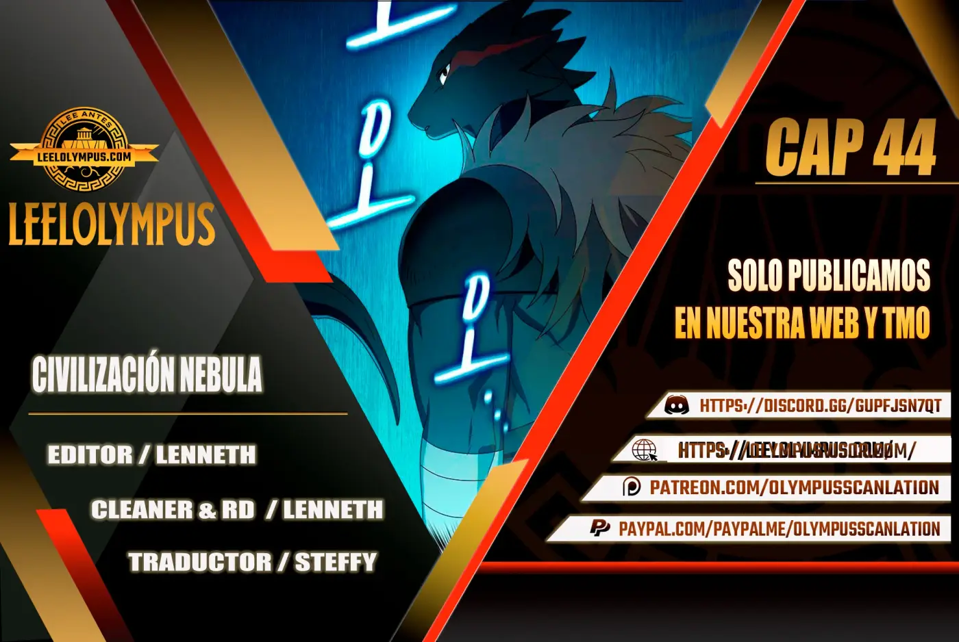 Civilización Nebula capítulo 44, página 1