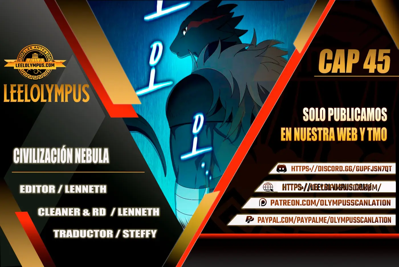 Civilización Nebula capítulo 45, página 1