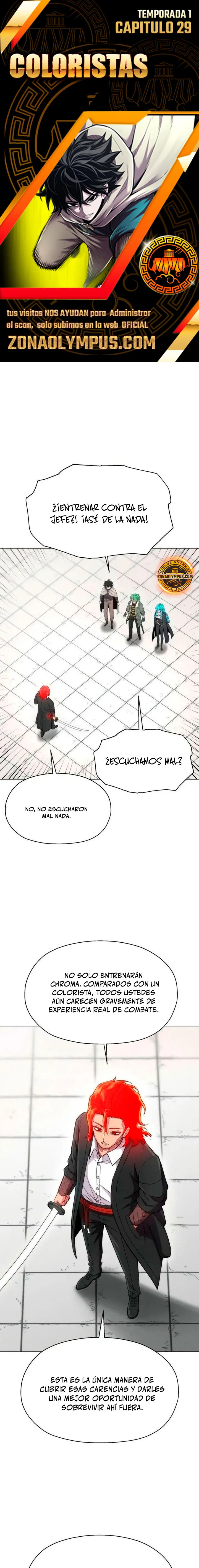 Colorista capítulo 29, página 1