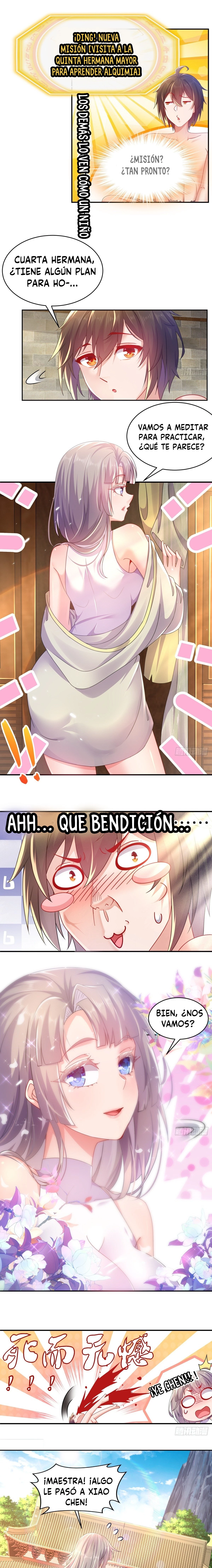 ¡Comencé con siete impresionantes hermanas mayores! capítulo 2, página 2