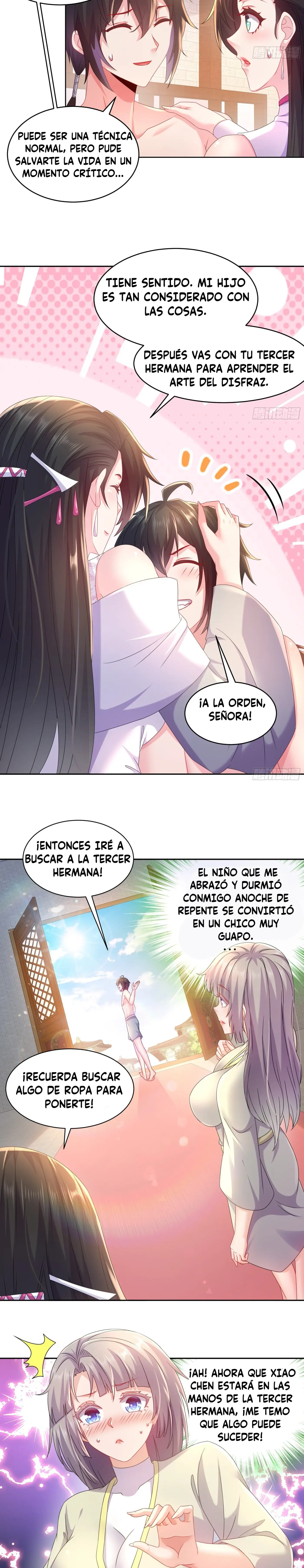 ¡Comencé con siete impresionantes hermanas mayores! capítulo 2, página 7