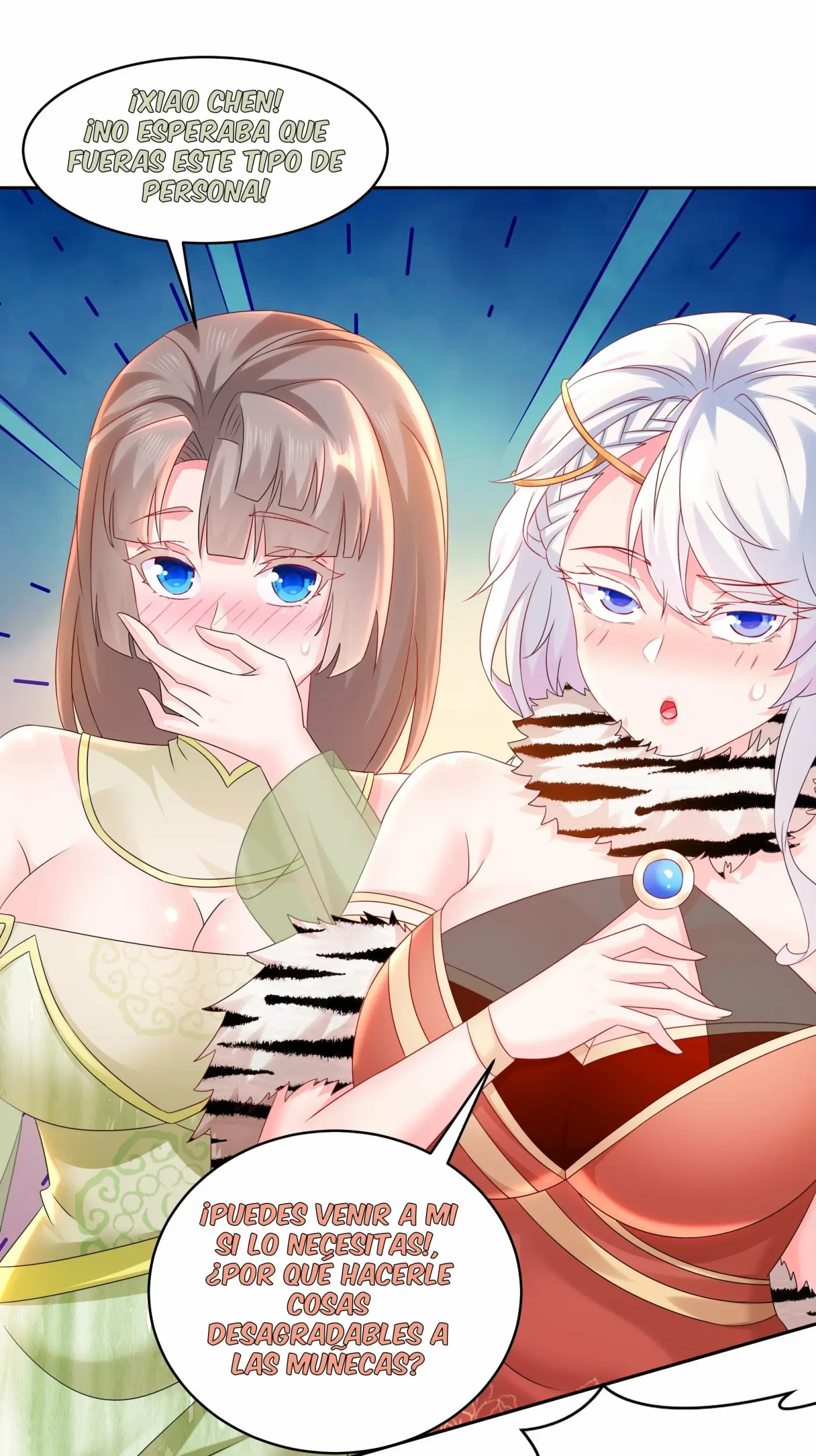 ¡Comencé con siete impresionantes hermanas mayores! capítulo 6, página 3