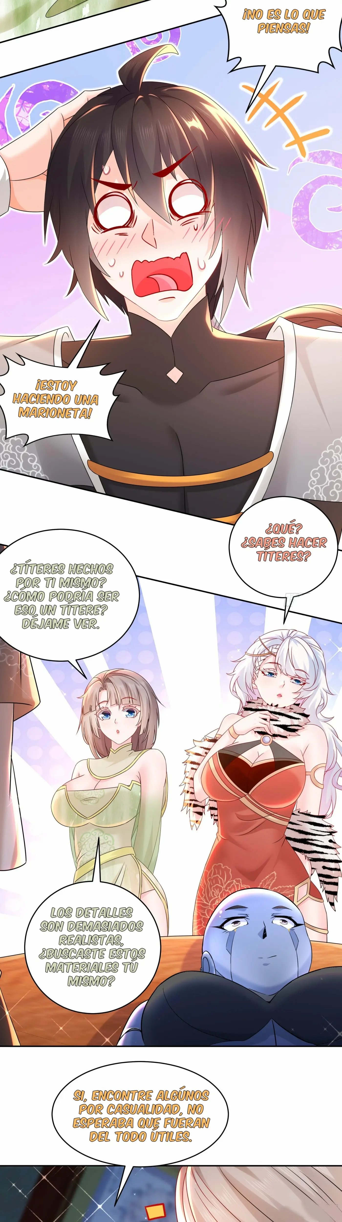 ¡Comencé con siete impresionantes hermanas mayores! capítulo 6, página 4