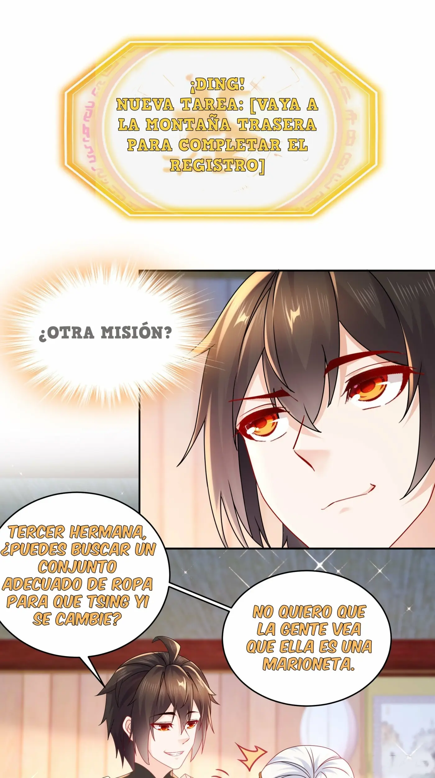 ¡Comencé con siete impresionantes hermanas mayores! capítulo 6, página 14