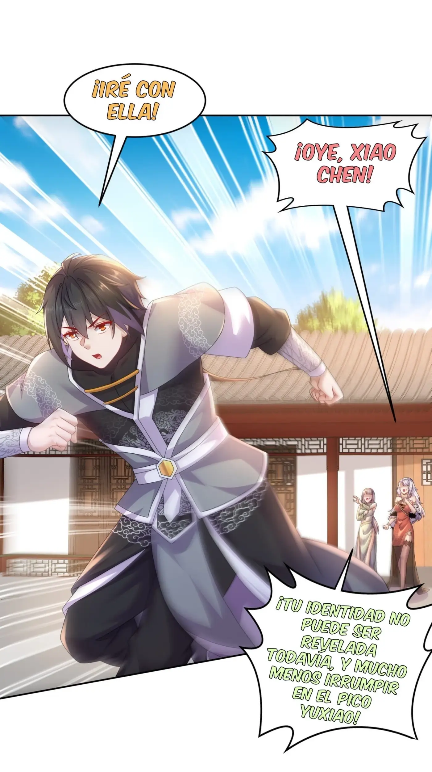 ¡Comencé con siete impresionantes hermanas mayores! capítulo 9, página 8