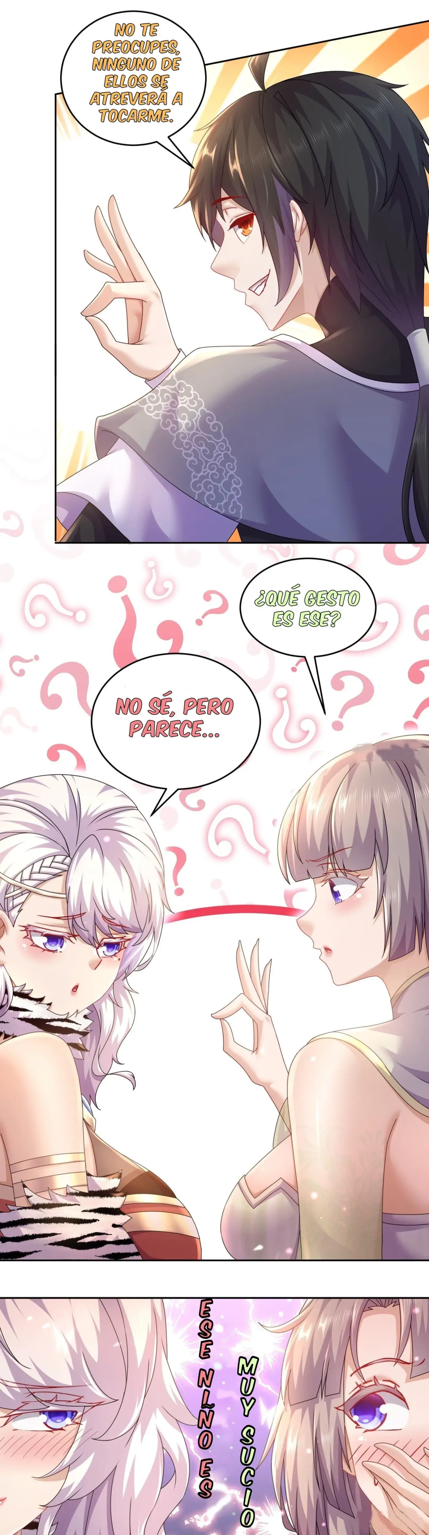 ¡Comencé con siete impresionantes hermanas mayores! capítulo 9, página 9