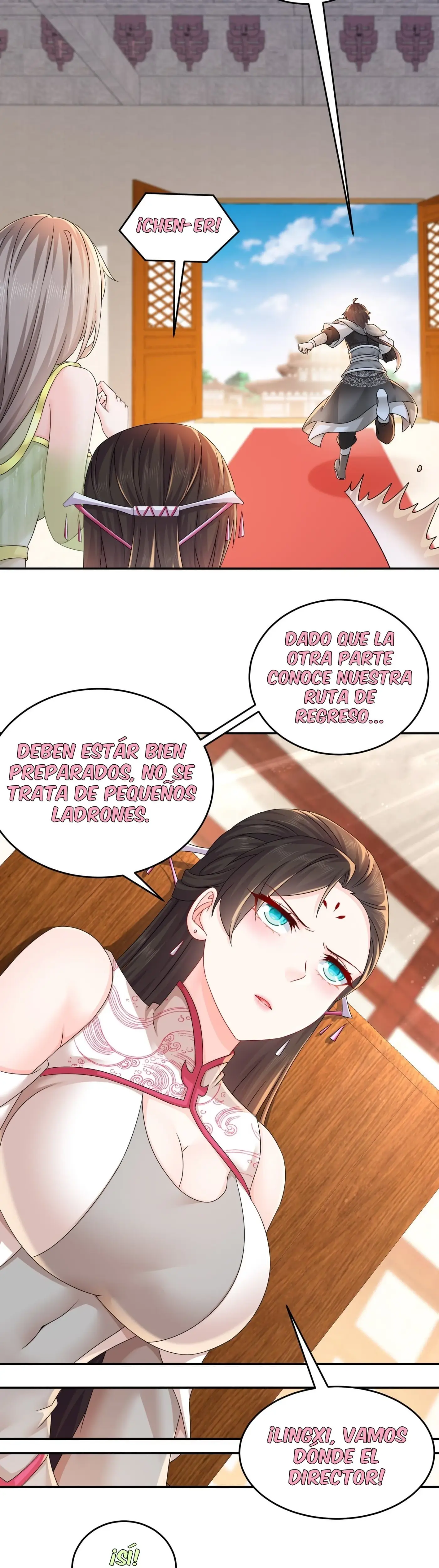 ¡Comencé con siete impresionantes hermanas mayores! capítulo 11, página 6