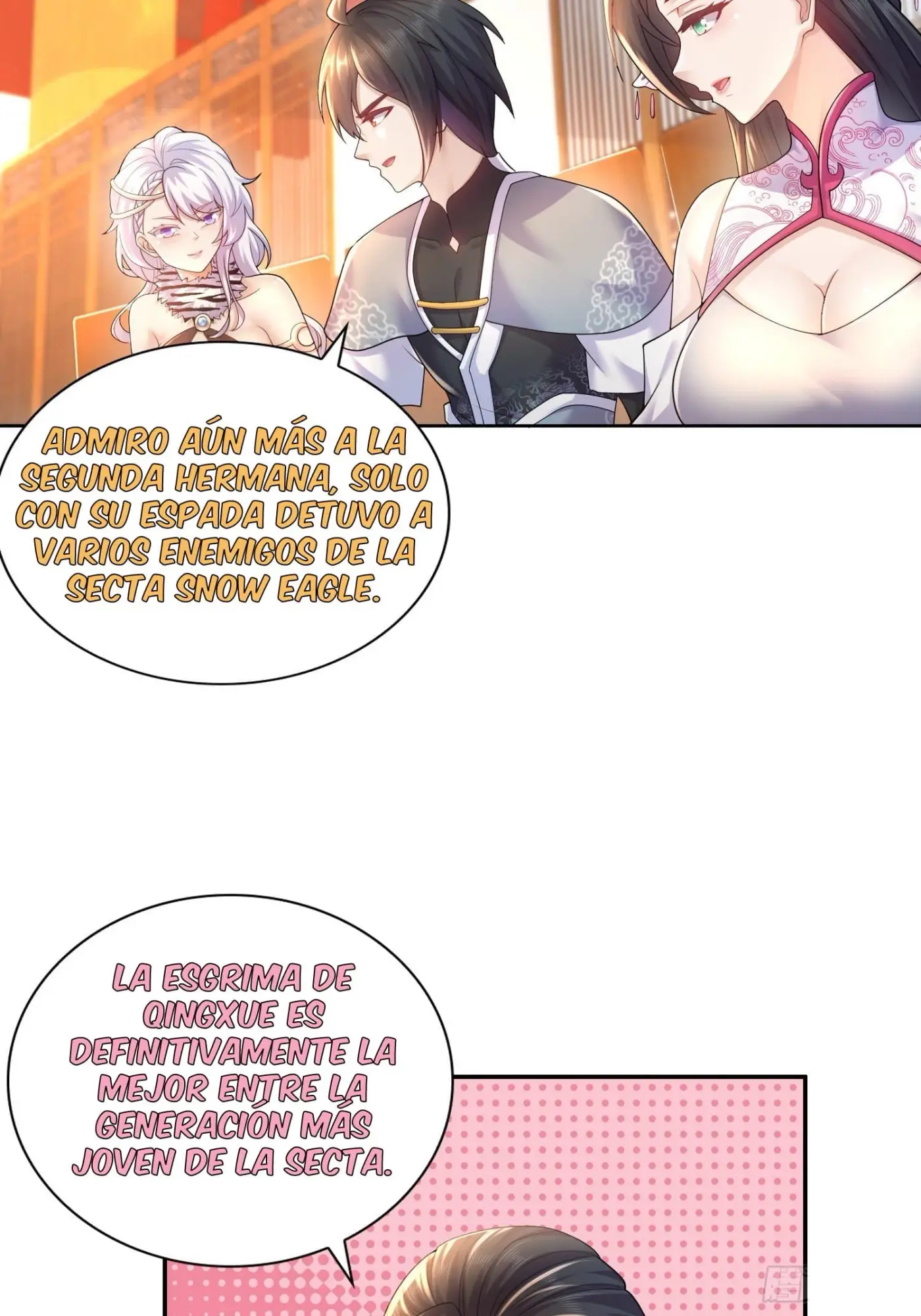 ¡Comencé con siete impresionantes hermanas mayores! capítulo 14, página 3