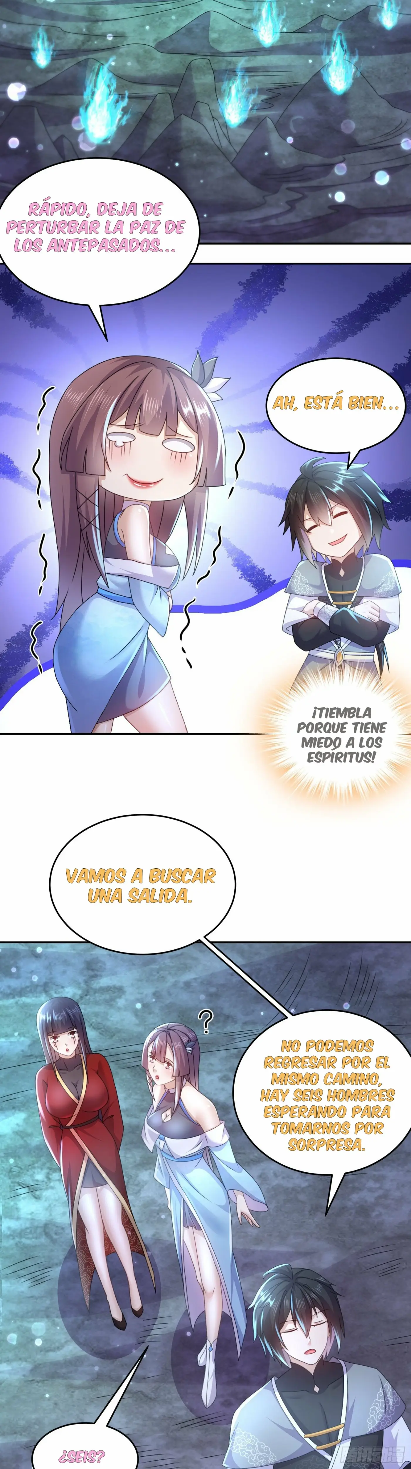 ¡Comencé con siete impresionantes hermanas mayores! capítulo 18, página 4