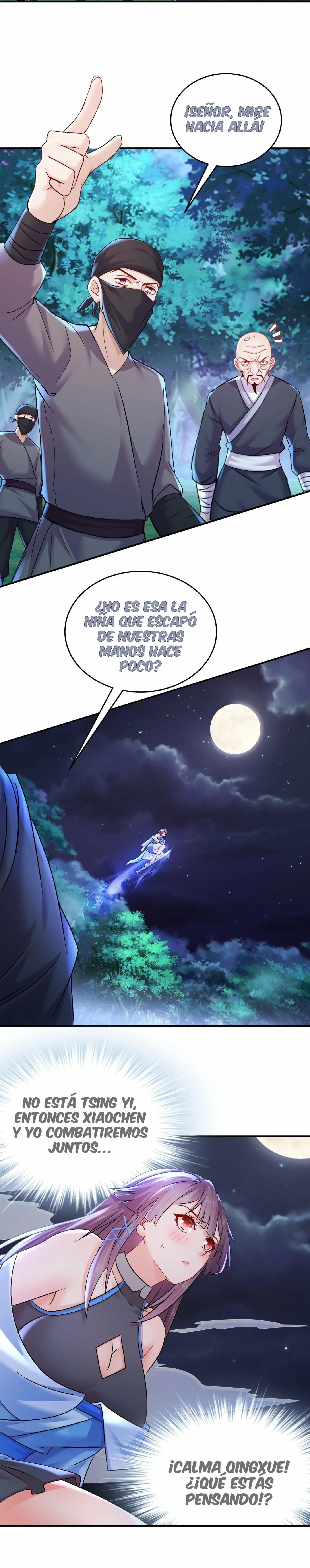 ¡Comencé con siete impresionantes hermanas mayores! capítulo 18, página 9