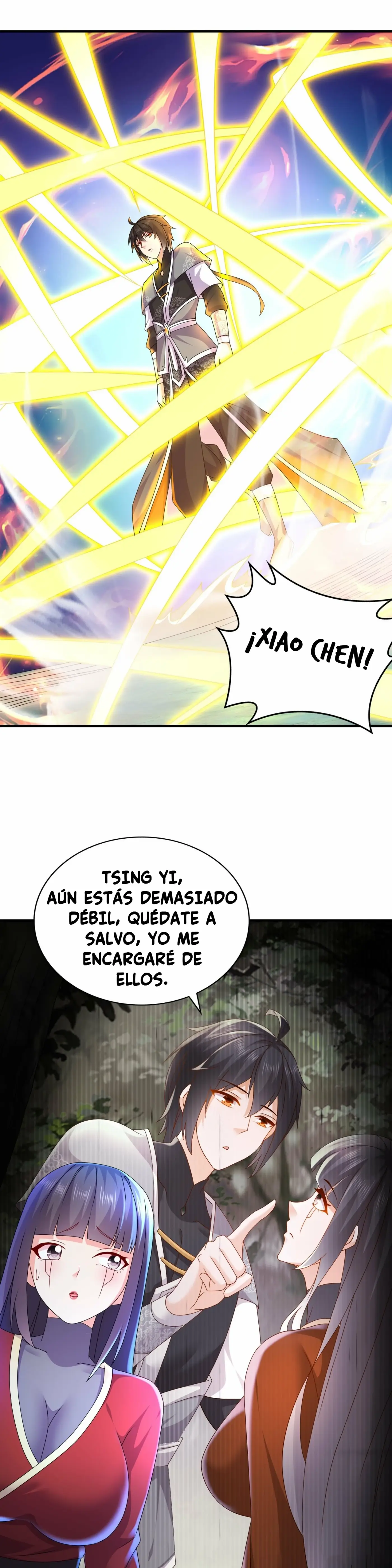 ¡Comencé con siete impresionantes hermanas mayores! capítulo 19, página 9