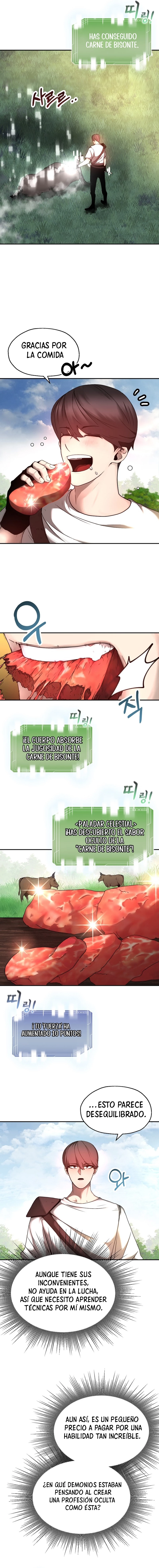 Comer en solitario hasta dominarse capítulo 4, página 4