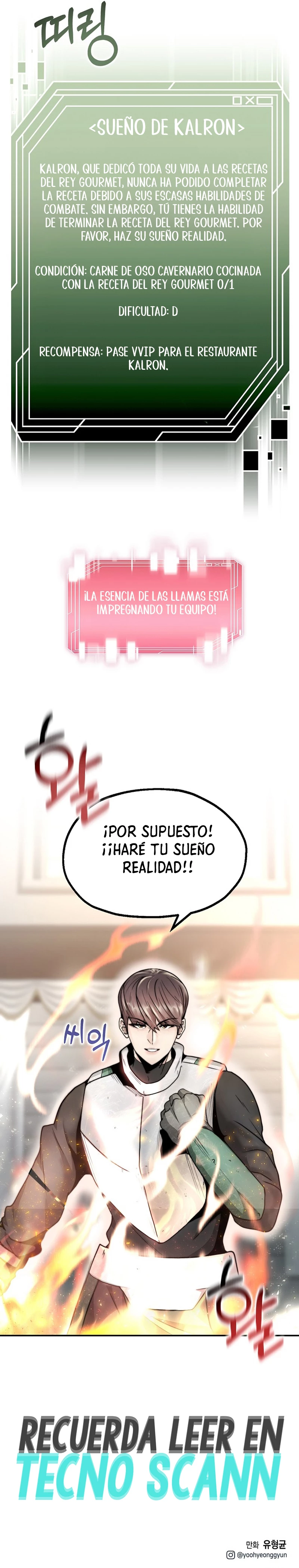 Comer en solitario hasta dominarse capítulo 5, página 19