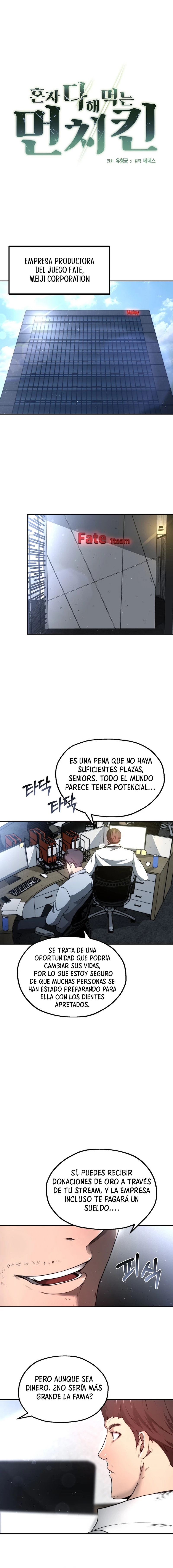Comer en solitario hasta dominarse capítulo 8, página 9