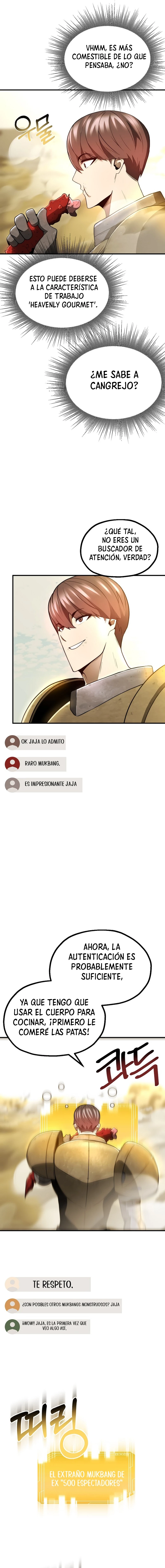 Comer en solitario hasta dominarse capítulo 12, página 17