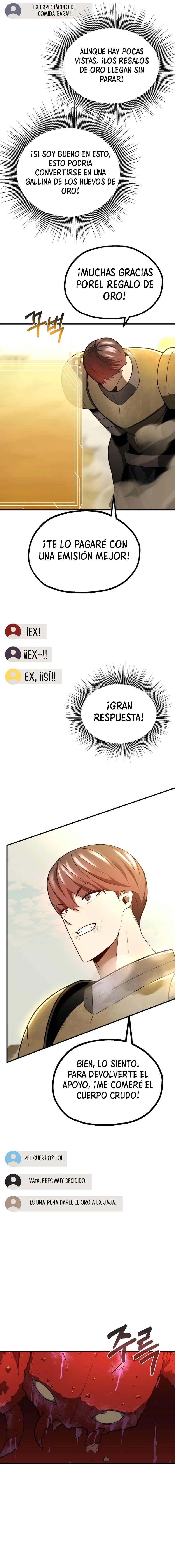 Comer en solitario hasta dominarse capítulo 12, página 19