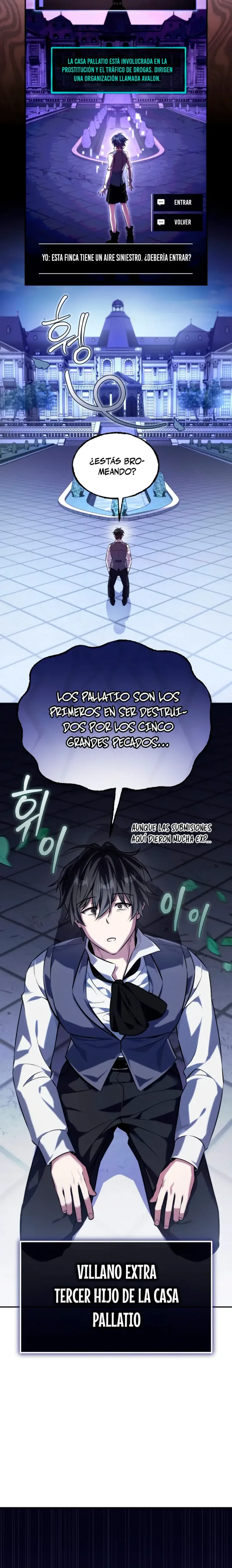 Cómo criar villanos correctamente capítulo 1, página 16