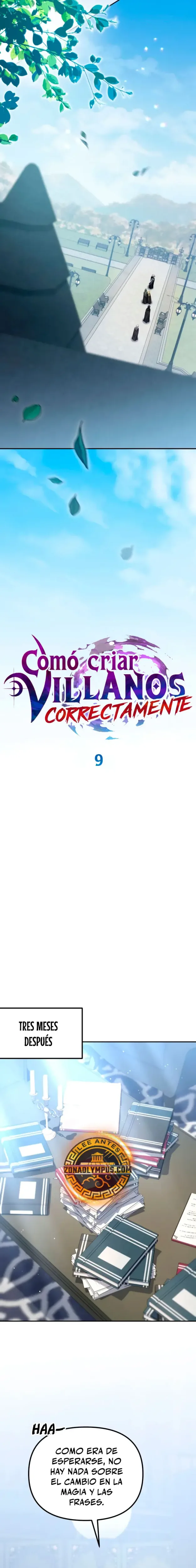 Cómo criar villanos correctamente capítulo 9, página 11