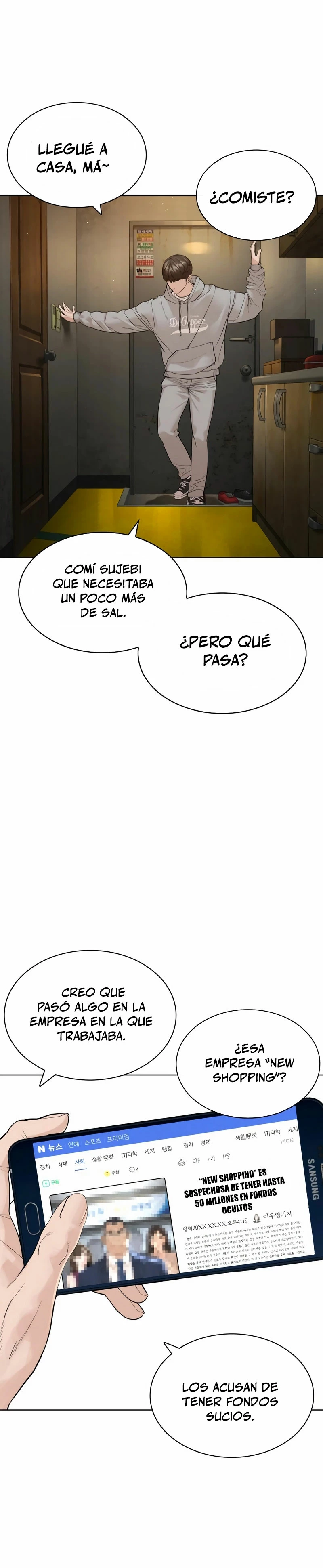 Como madrear capítulo 185, página 50