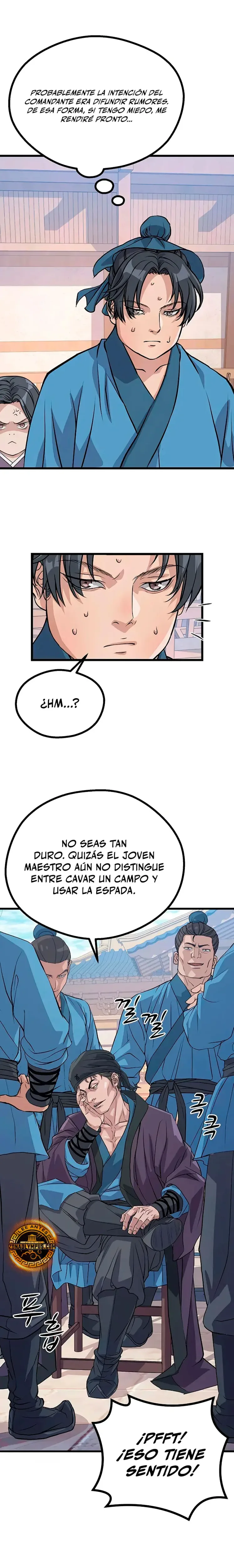 Convirtiéndome en el Perro Loco del Clan Cheon capítulo 4, página 28