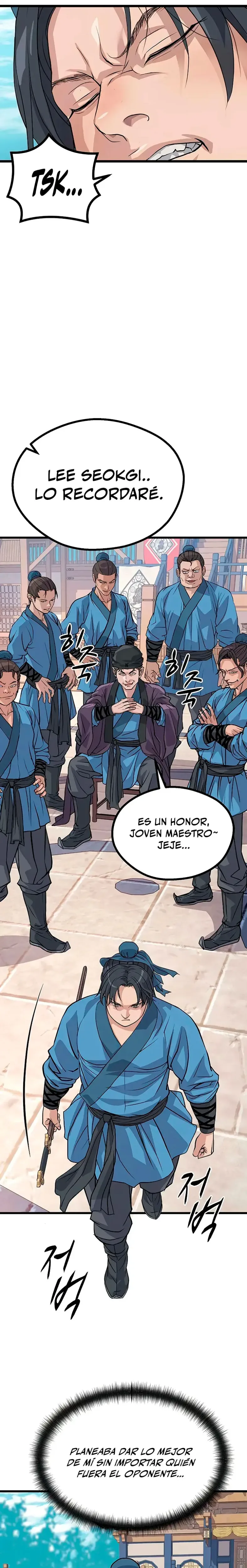 Convirtiéndome en el Perro Loco del Clan Cheon capítulo 4, página 32