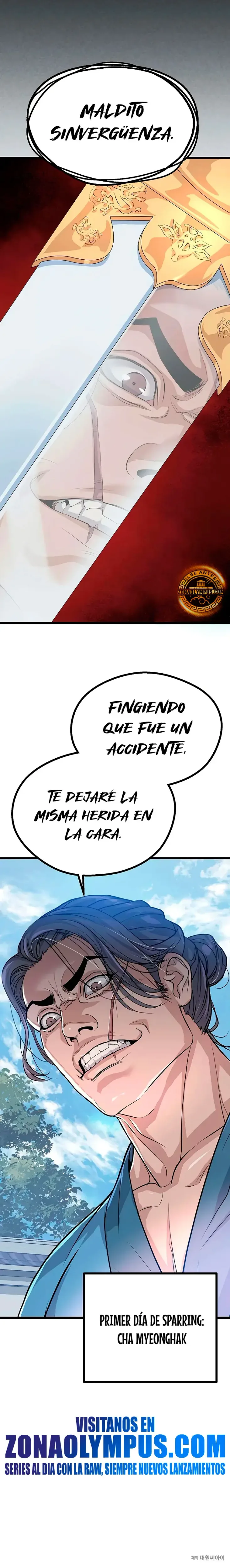 Convirtiéndome en el Perro Loco del Clan Cheon capítulo 6, página 36
