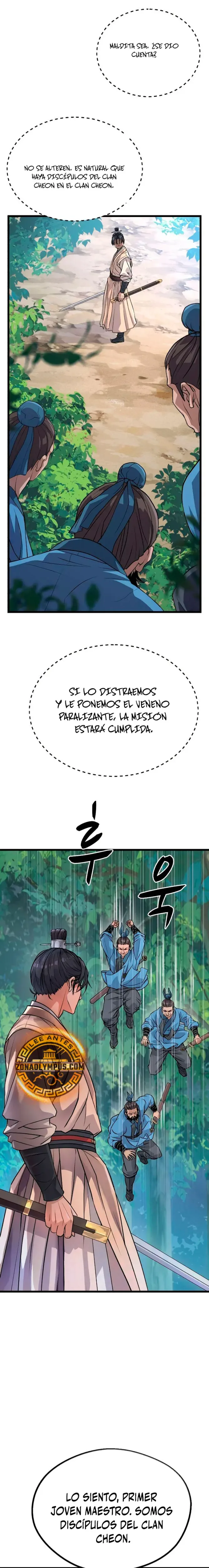 Convirtiéndome en el Perro Loco del Clan Cheon capítulo 10, página 2