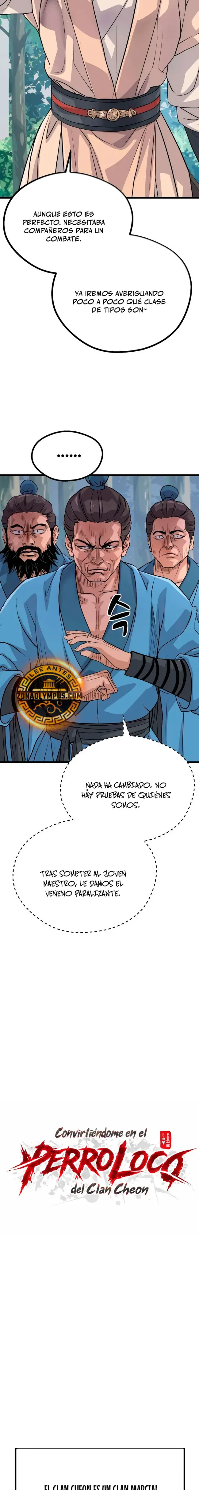 Convirtiéndome en el Perro Loco del Clan Cheon capítulo 10, página 4