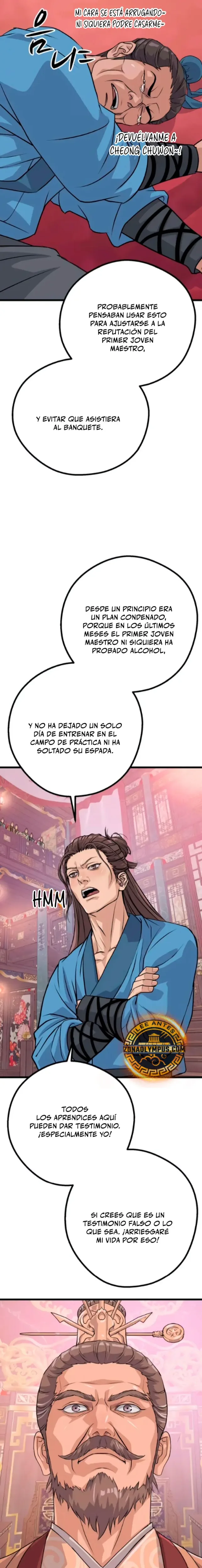 Convirtiéndome en el Perro Loco del Clan Cheon capítulo 12, página 17