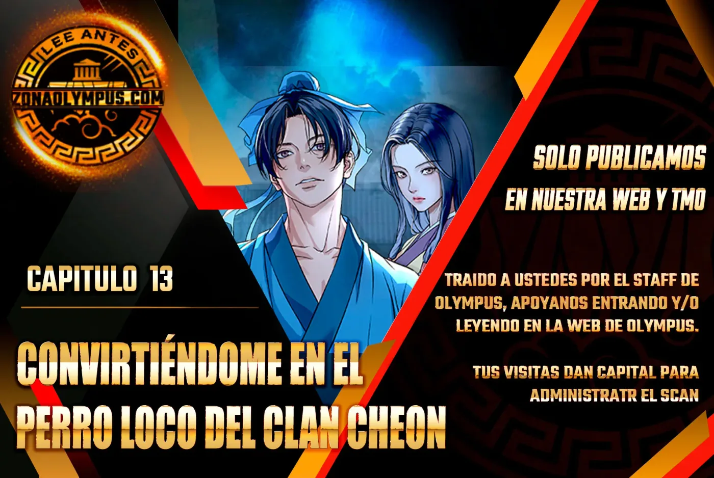 Convirtiéndome en el Perro Loco del Clan Cheon capítulo 13, página 1