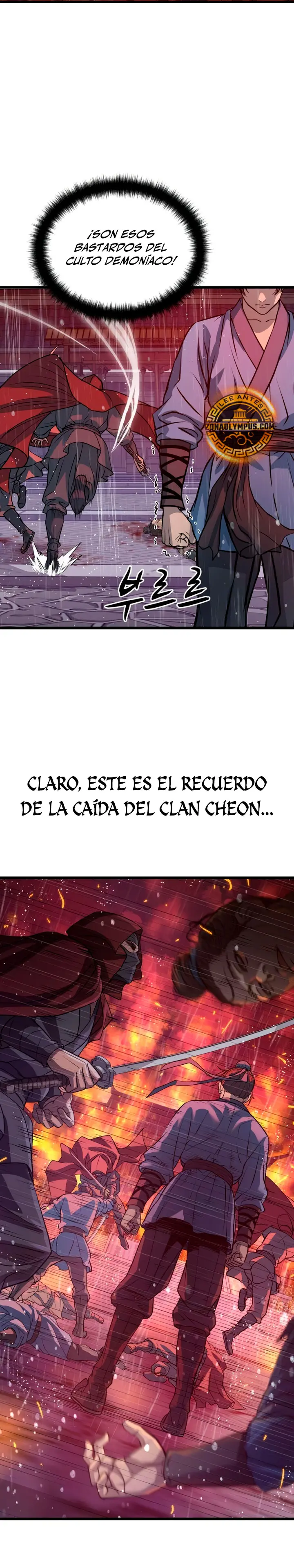 Convirtiéndome en el Perro Loco del Clan Cheon capítulo 17, página 19