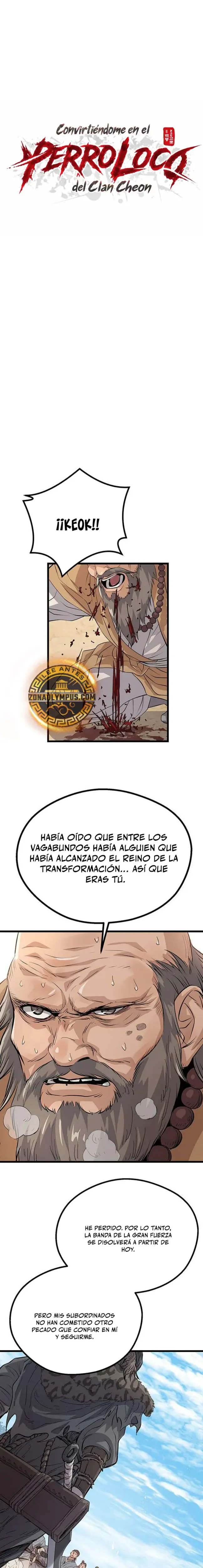 Convirtiéndome en el Perro Loco del Clan Cheon capítulo 21, página 11