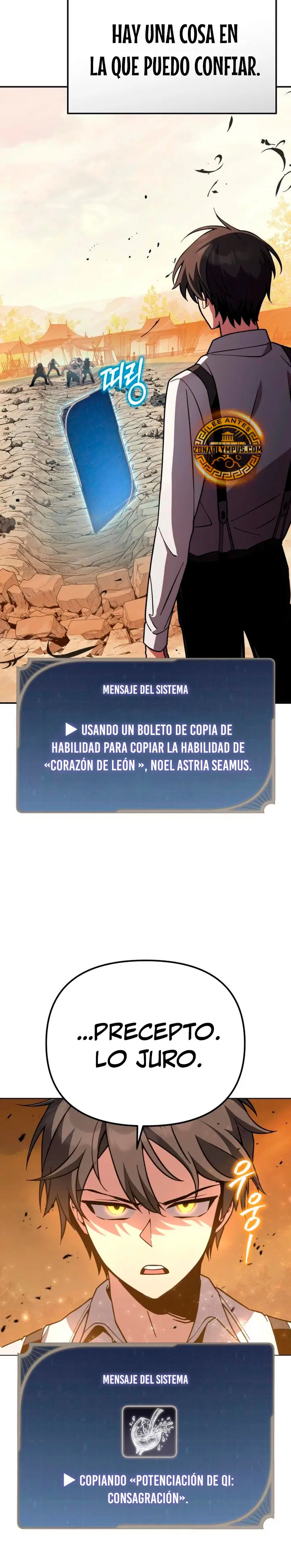 ¡Copiando habilidades con Afinidad! capítulo 6, página 32