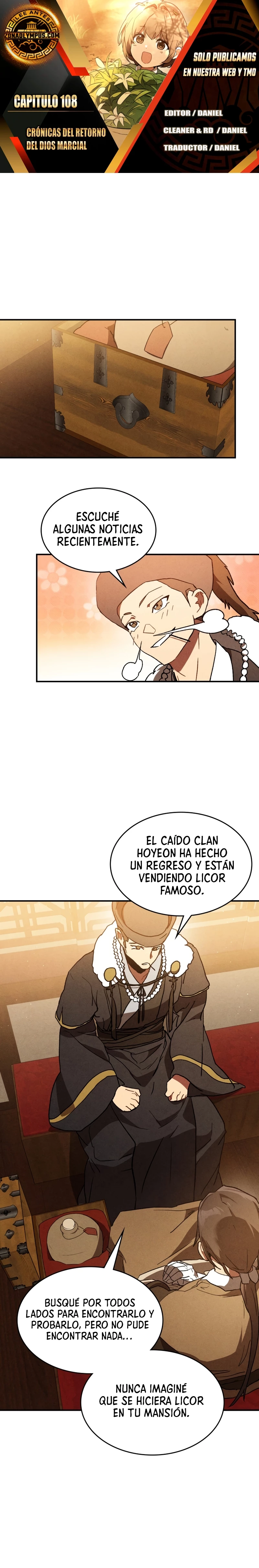 Crónicas del Retorno del Dios Marcial capítulo 108, página 1