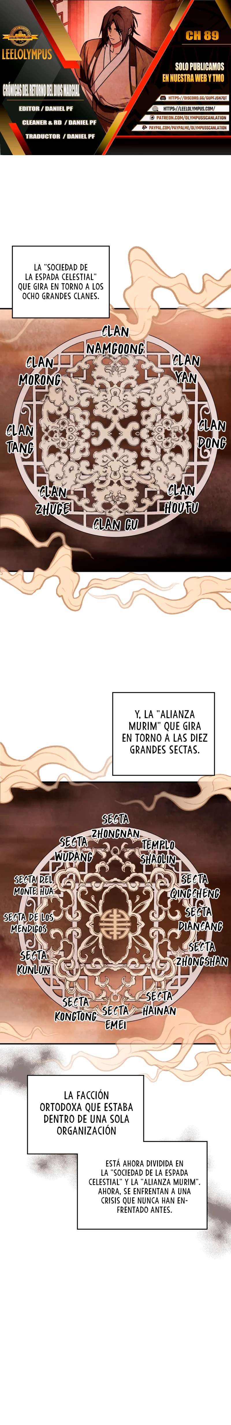 Crónicas del Retorno del Dios Marcial capítulo 89, página 1