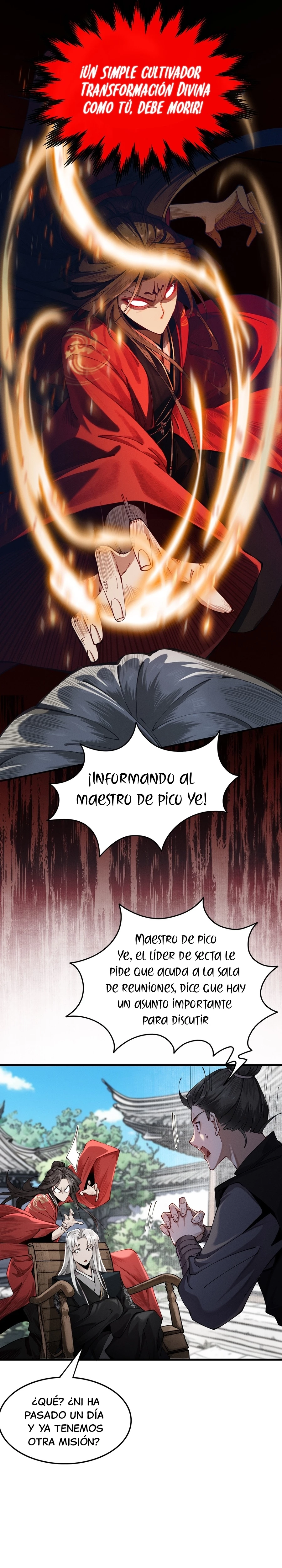 Cuando Enfrento a los Fuertes, me Vuelvo Aún más Fuerte capítulo 6, página 3