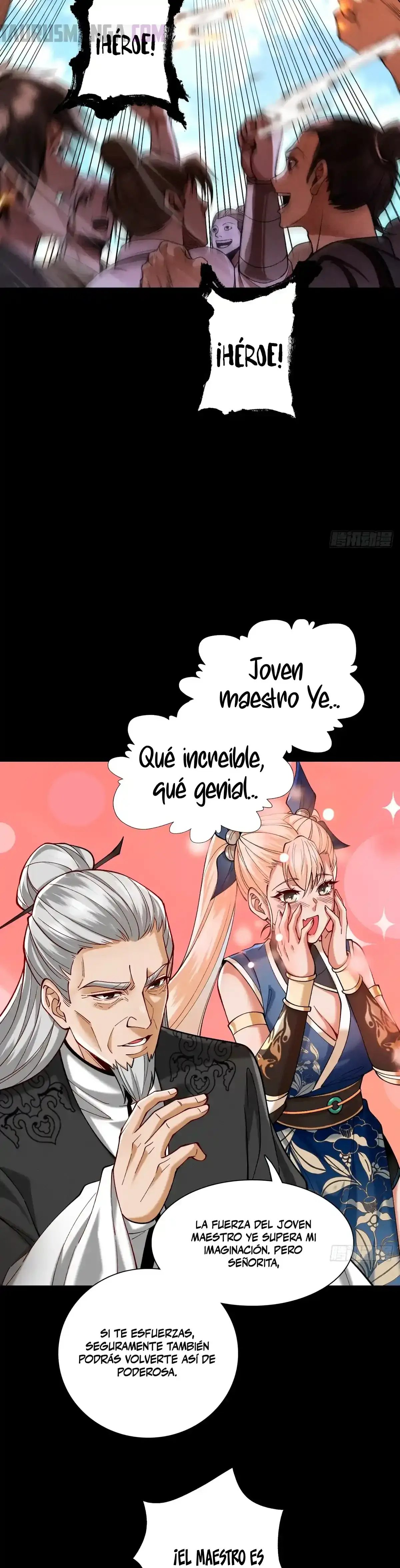 Cuando Enfrento a los Fuertes, me Vuelvo Aún más Fuerte capítulo 53, página 9