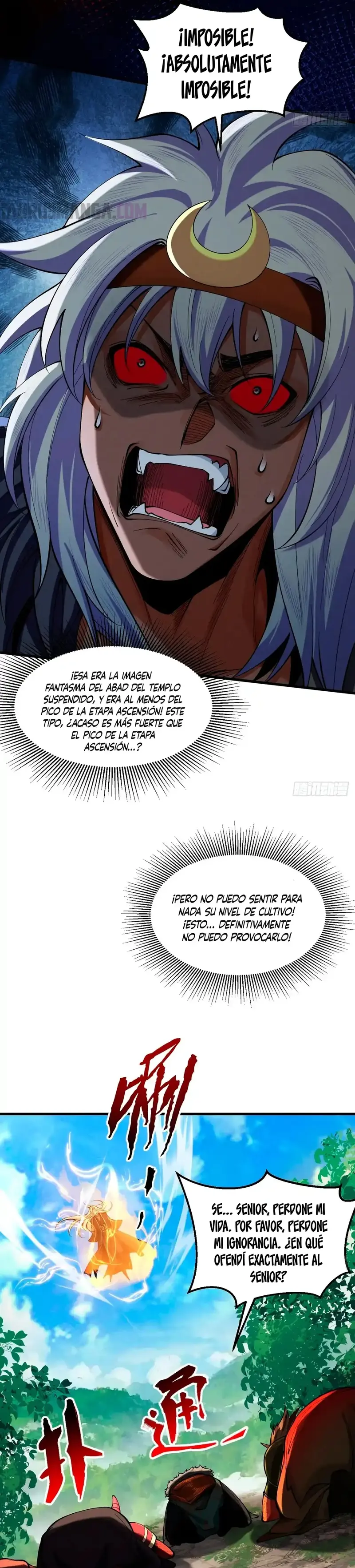 Cuando Enfrento a los Fuertes, me Vuelvo Aún más Fuerte capítulo 56, página 7
