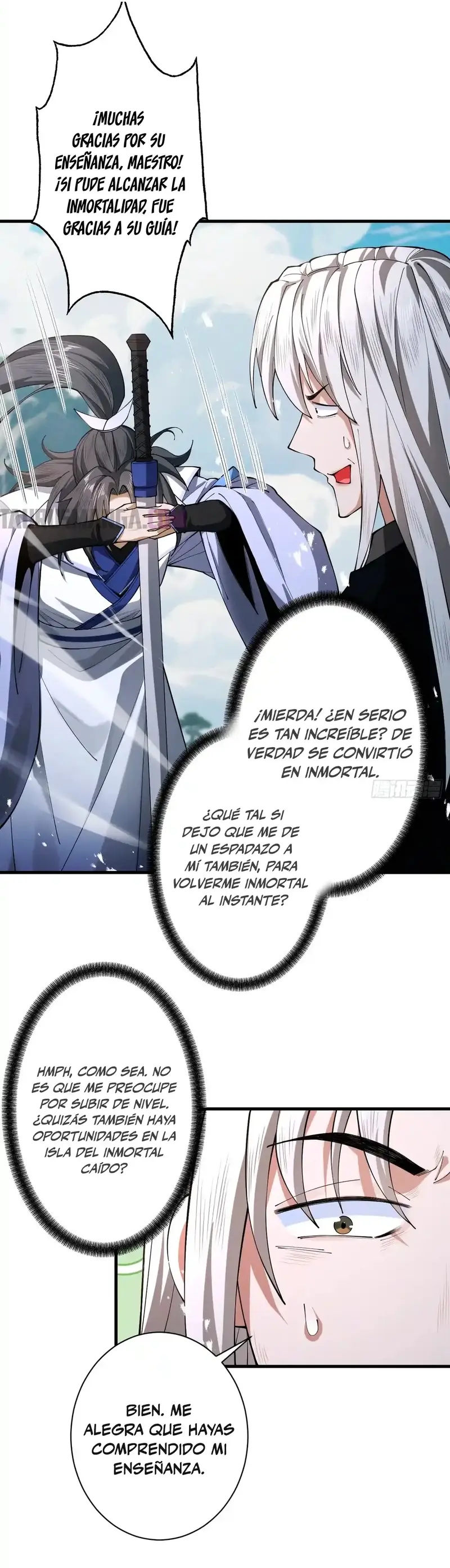 Cuando Enfrento a los Fuertes, me Vuelvo Aún más Fuerte capítulo 74, página 6