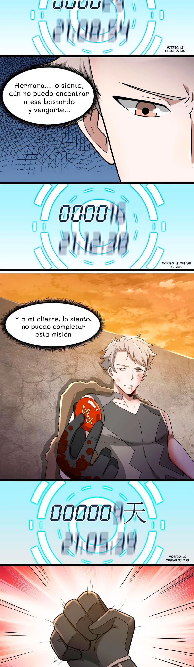 Cuenta regresiva de supervivencia capítulo 2, página 35