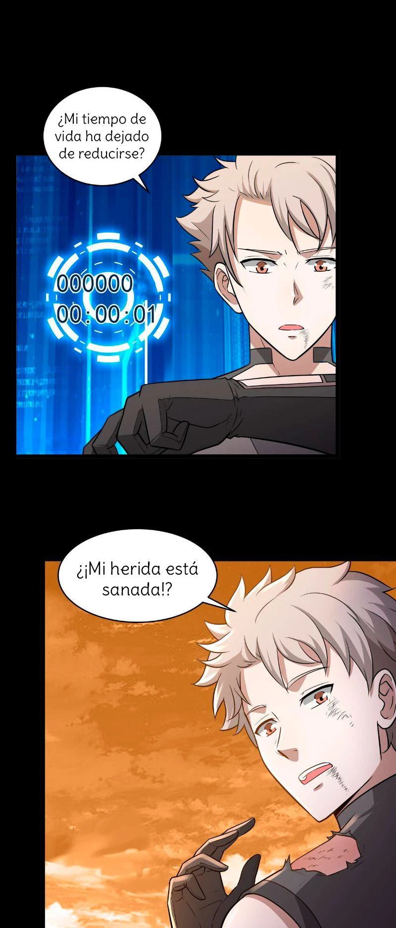 Cuenta regresiva de supervivencia capítulo 3, página 9