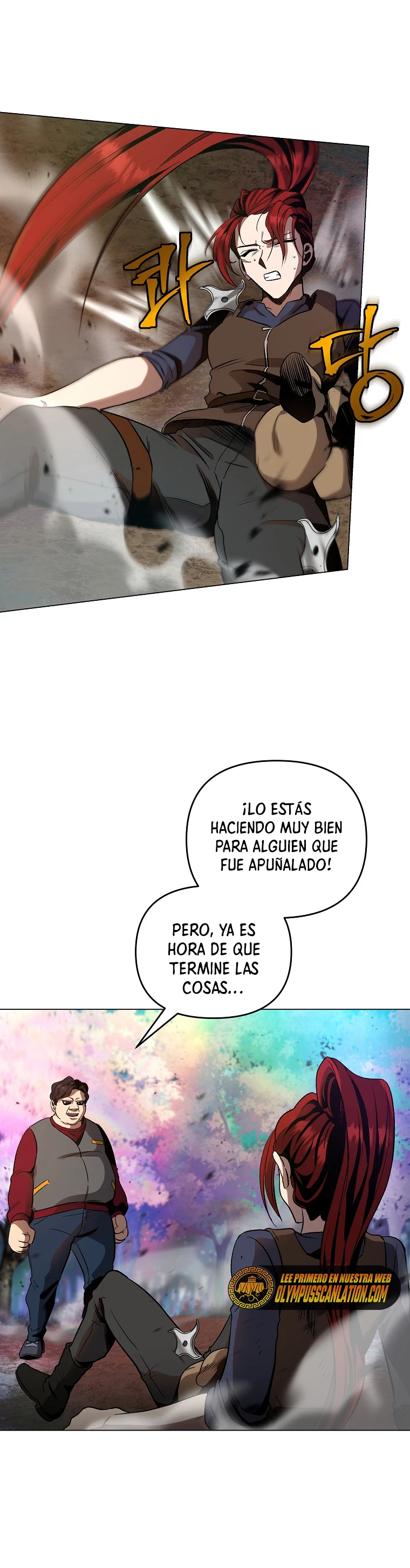 De camino a matar a Dios capítulo 14, página 40
