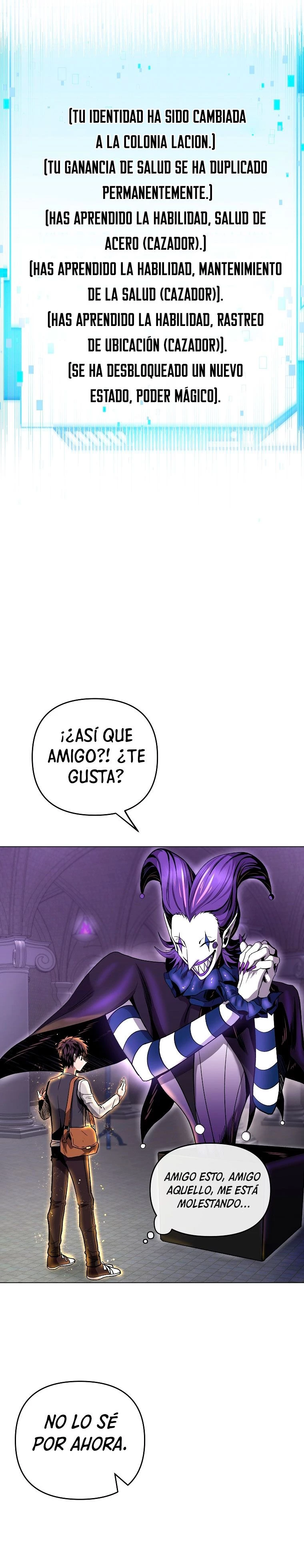 De camino a matar a Dios capítulo 9, página 22