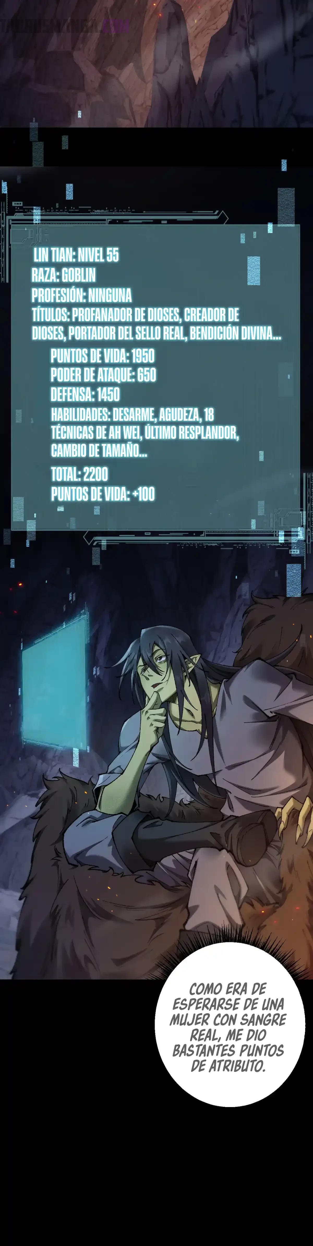 De duende a Dios Goblin capítulo 31, página 10