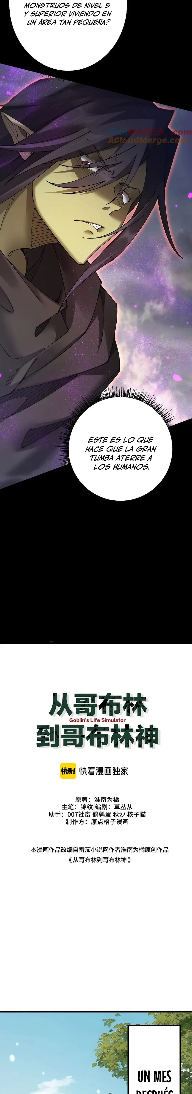 De duende a Dios Goblin capítulo 61, página 10
